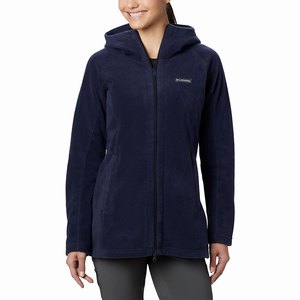 Columbia Benton Springs™ II Lång Hoodie Dam Marinblå (NAGVO7028)